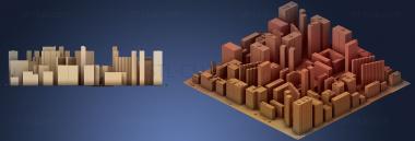 3D модель Город (STL)
